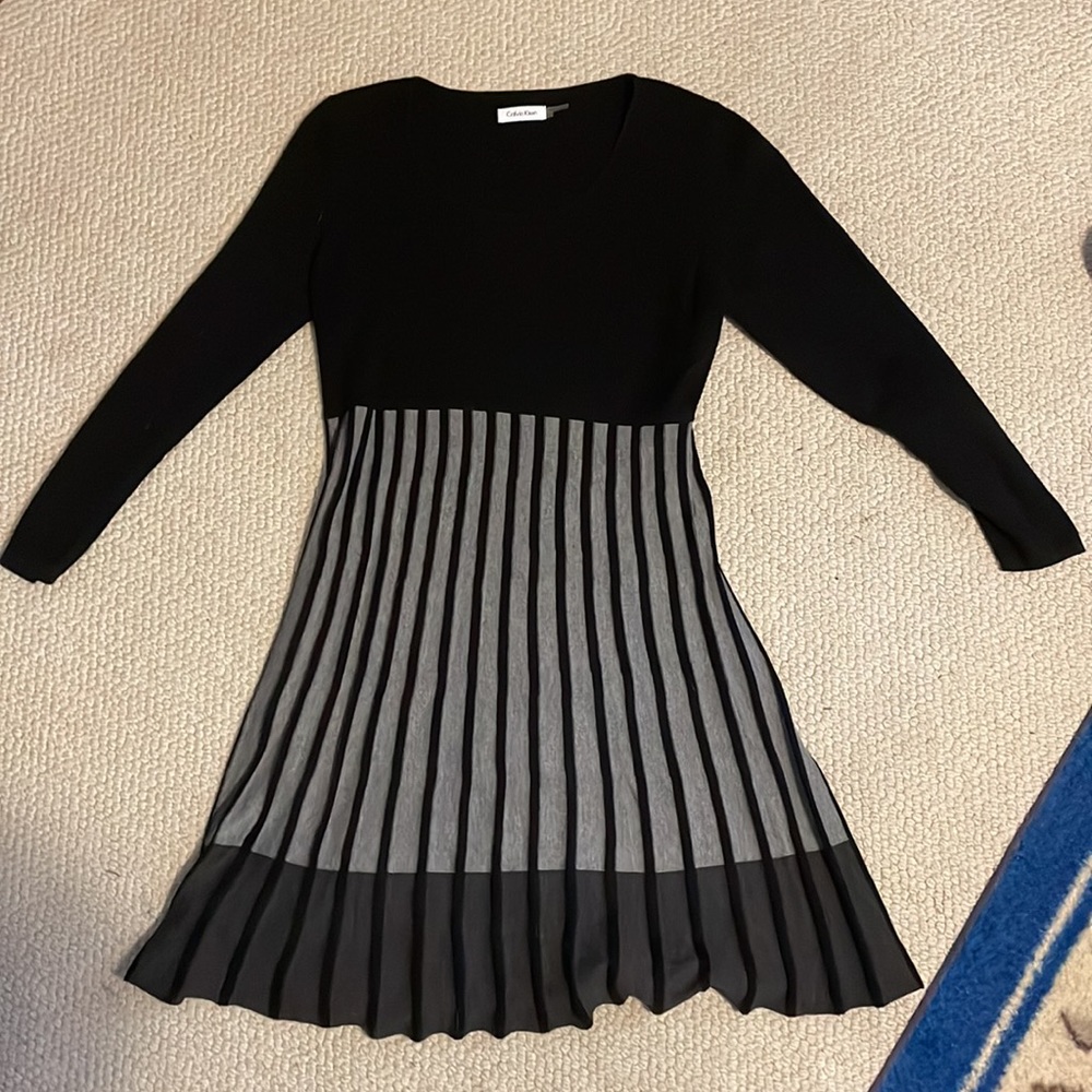 Calvin Klein long sleeve sweater dress